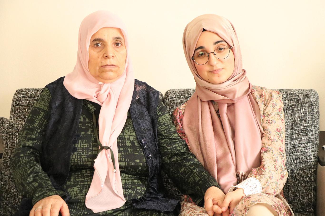 Ebru Özkan's family told ILKHA the process they live Ebru Özkan's family told ILKHA the process they live